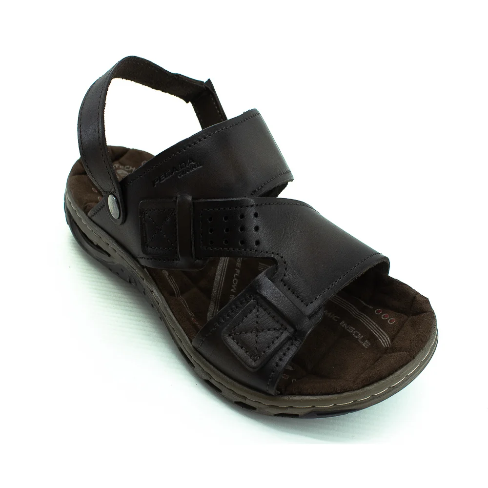 Sandália Masculina Pegada 131662-04 - Marrom Marrom 3