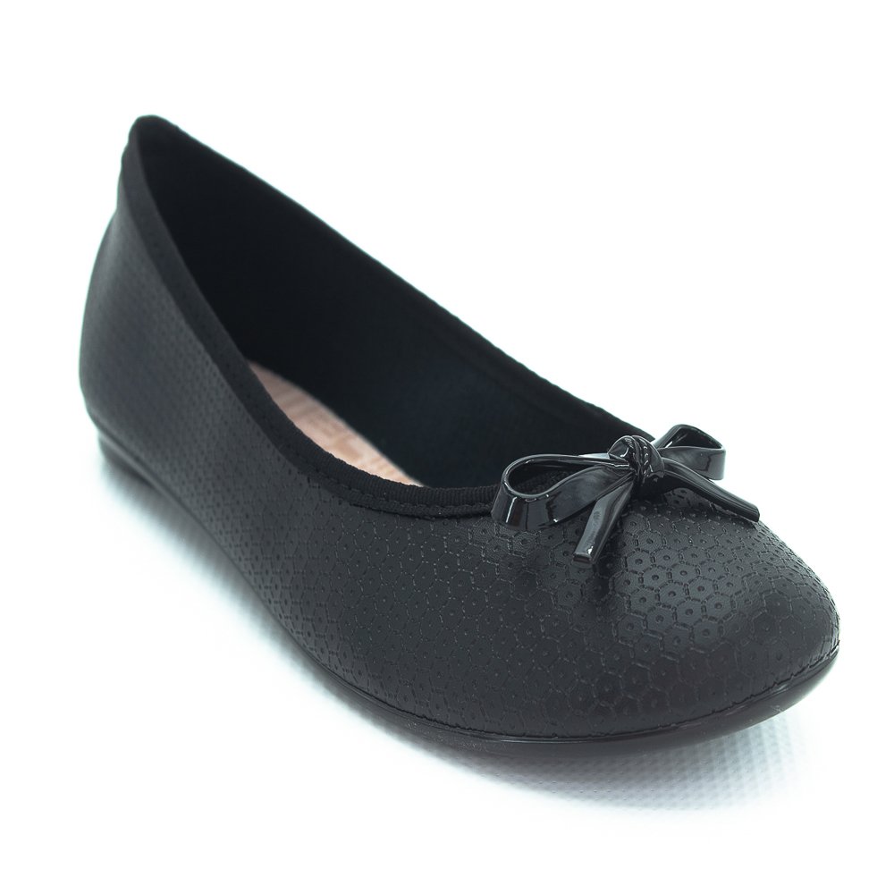 Sapatilha Feminina Moleca 5726.115 - Preto Preto 2