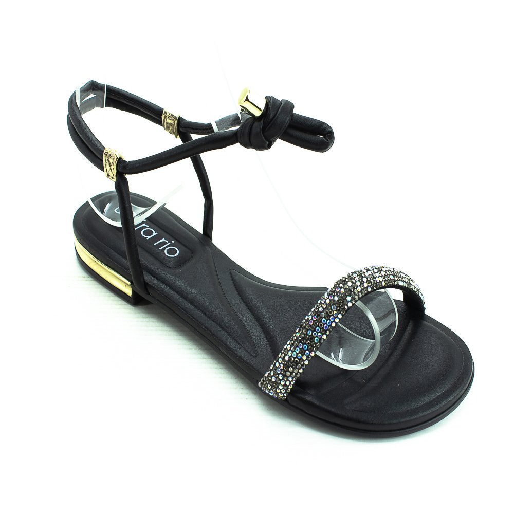 Sandália Feminina Beira Rio 8263.974 - Preto Preto 3