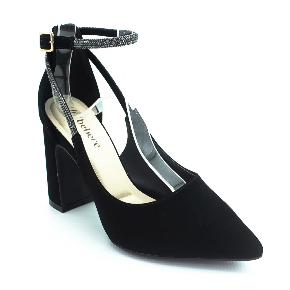 Sapato Feminino Bebecê T7021.204 - Preto Preto 2