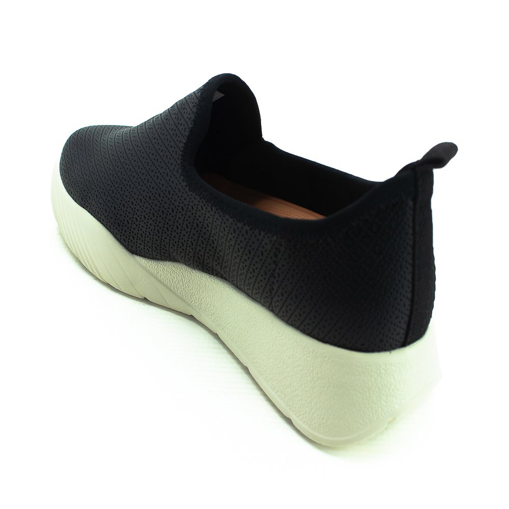 Tênis Feminino Piccadilly 949017-15 - Preto Preto 3