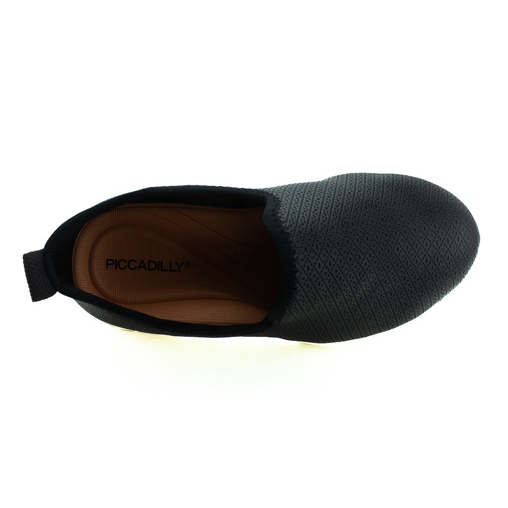 Tênis Feminino Piccadilly 949017-15 - Preto Preto 5