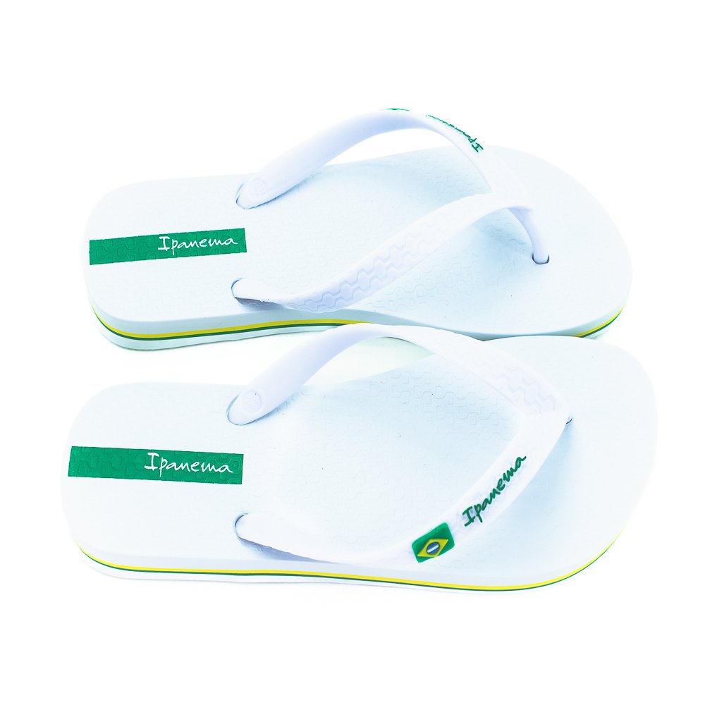 Chinelo Feminino Ipanema Brasil - Branco Branco 2