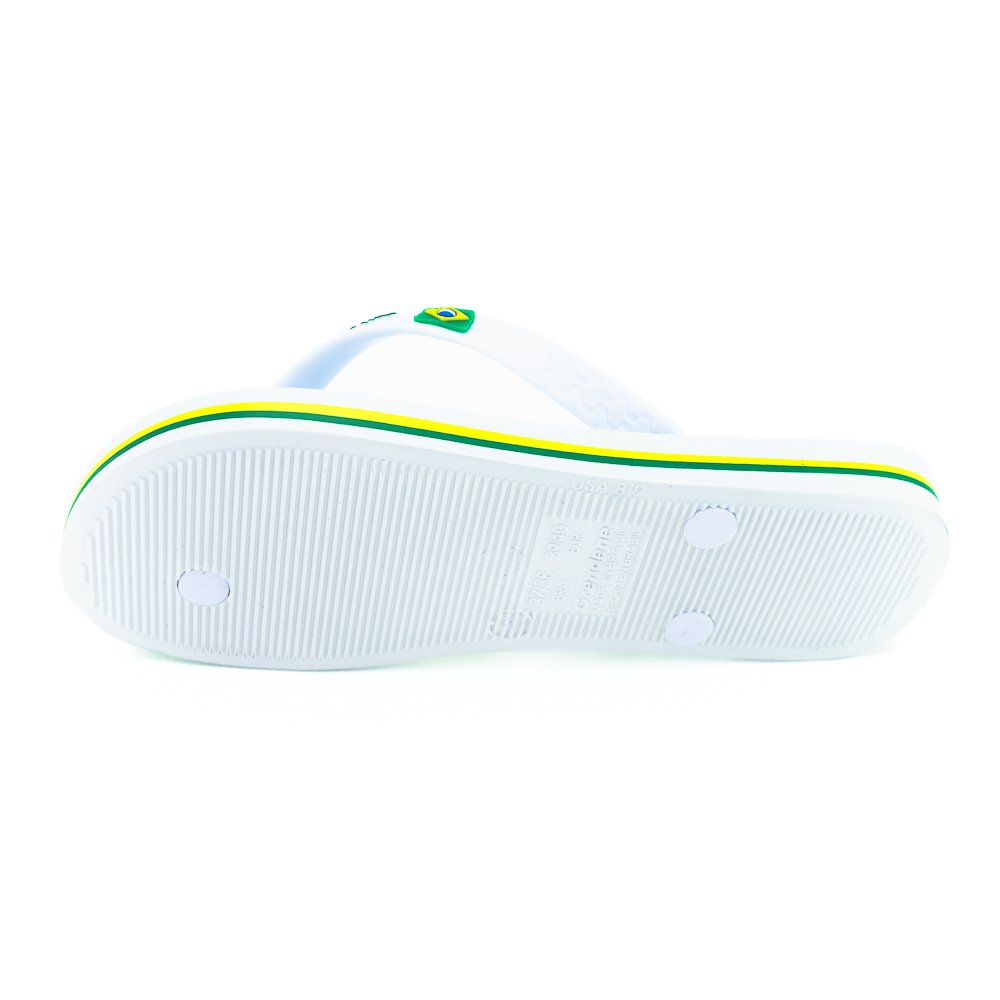Chinelo Feminino Ipanema Brasil - Branco Branco 4