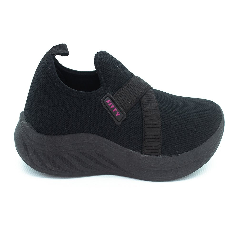 Tênis Feminino La Fitty 1043-Ly - Preto