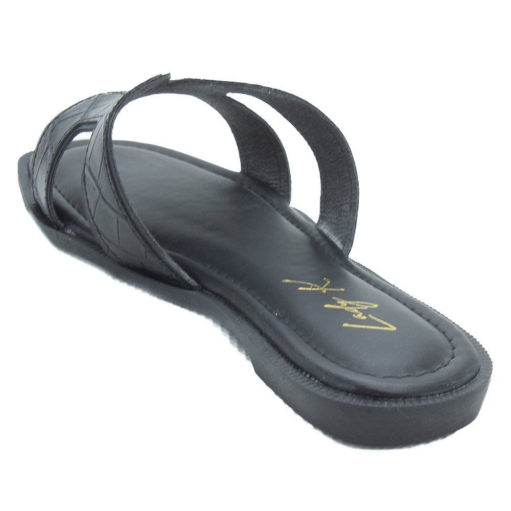 Rasteira Feminina Lady K PE2379 - Preto Preto 3