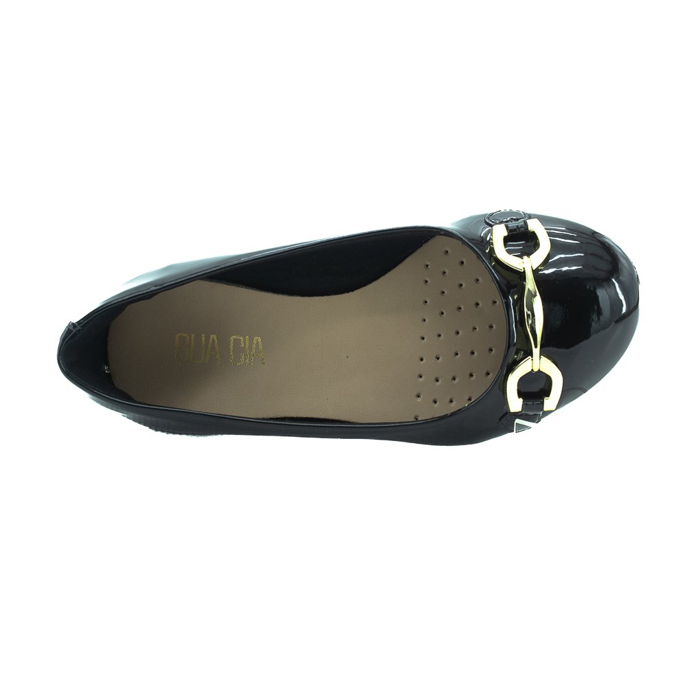 Sapatilha Feminina Sua Cia 8303.15941 - Preto Preto 5