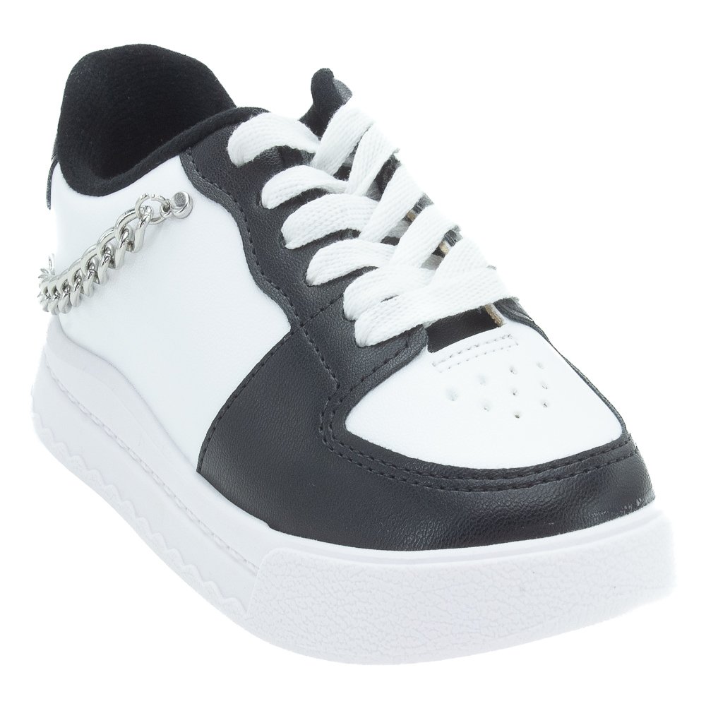 Tênis Infantil Menina Molekinha 2575.116 - Branco Branco 2