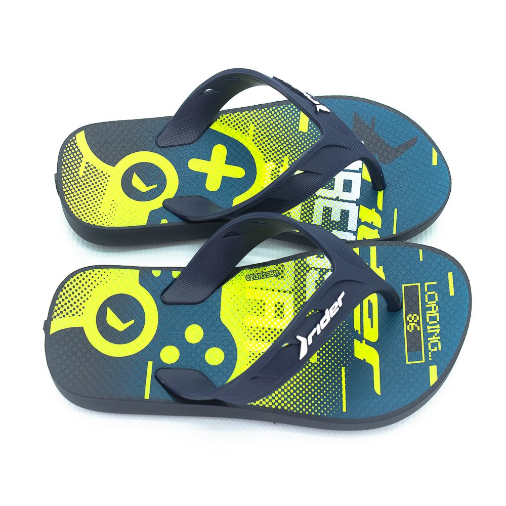Chinelo Infantil Menino Rider Street Joy - Azul