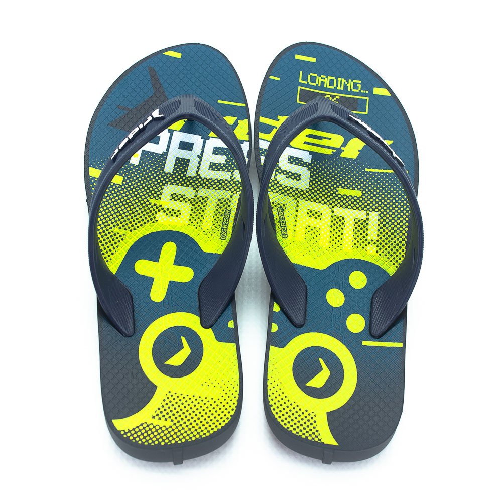 Chinelo Infantil Menino Rider Street Joy - Azul Azul 3