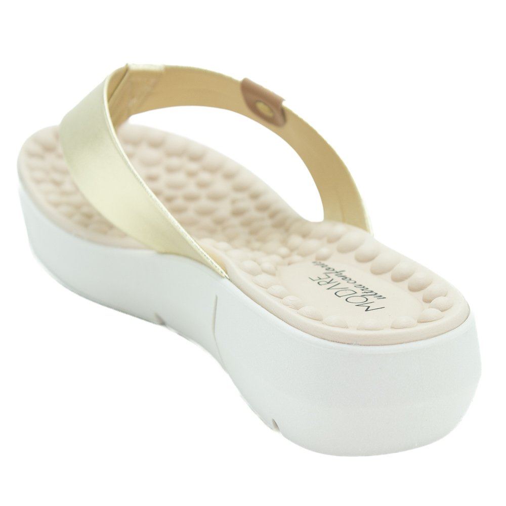 Chinelo Feminino Modare 7142.106 - Dourado Dourado 3