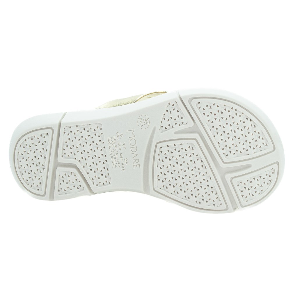 Chinelo Feminino Modare 7142.106 - Dourado Dourado 4