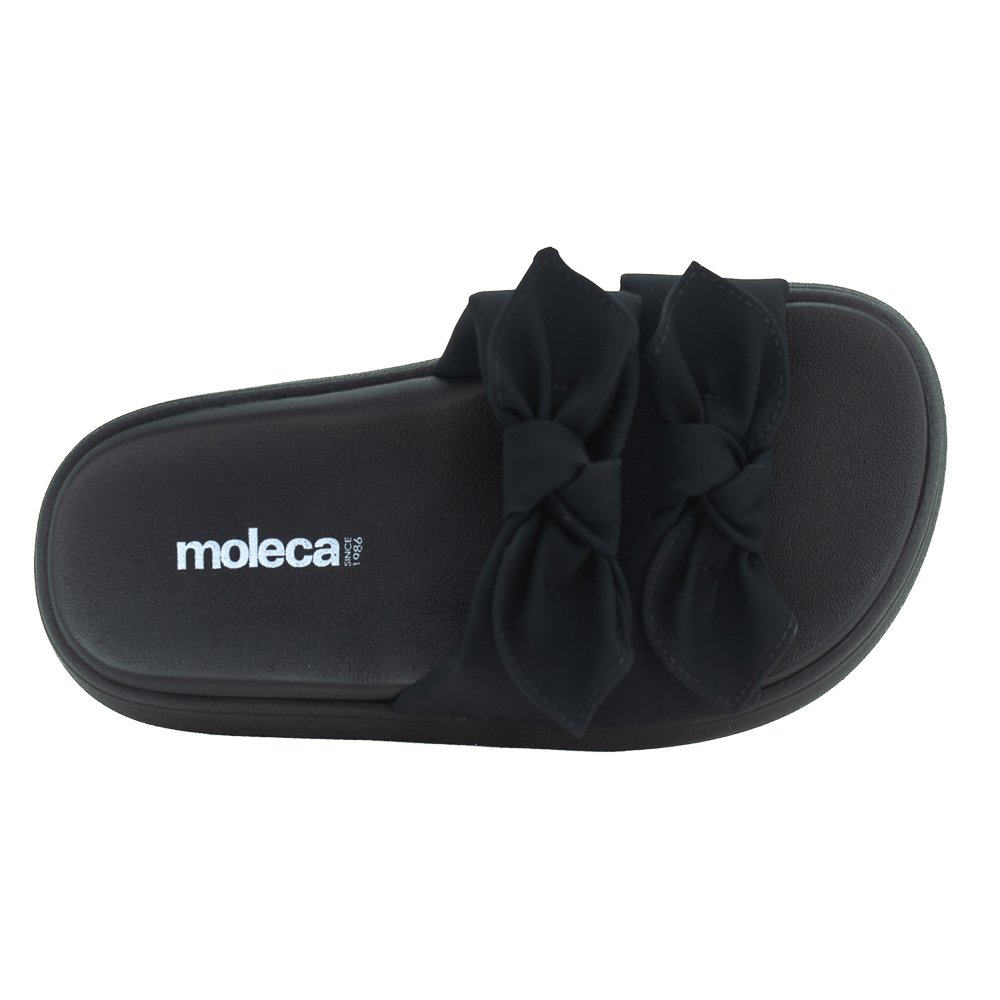 Papete Feminina Moleca 5469.149 - Preto Preto 5