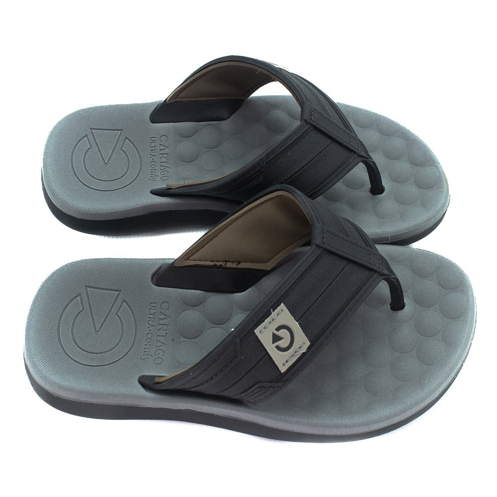 Chinelo Masculino Cartago Sintra - Cinza Cinza 2