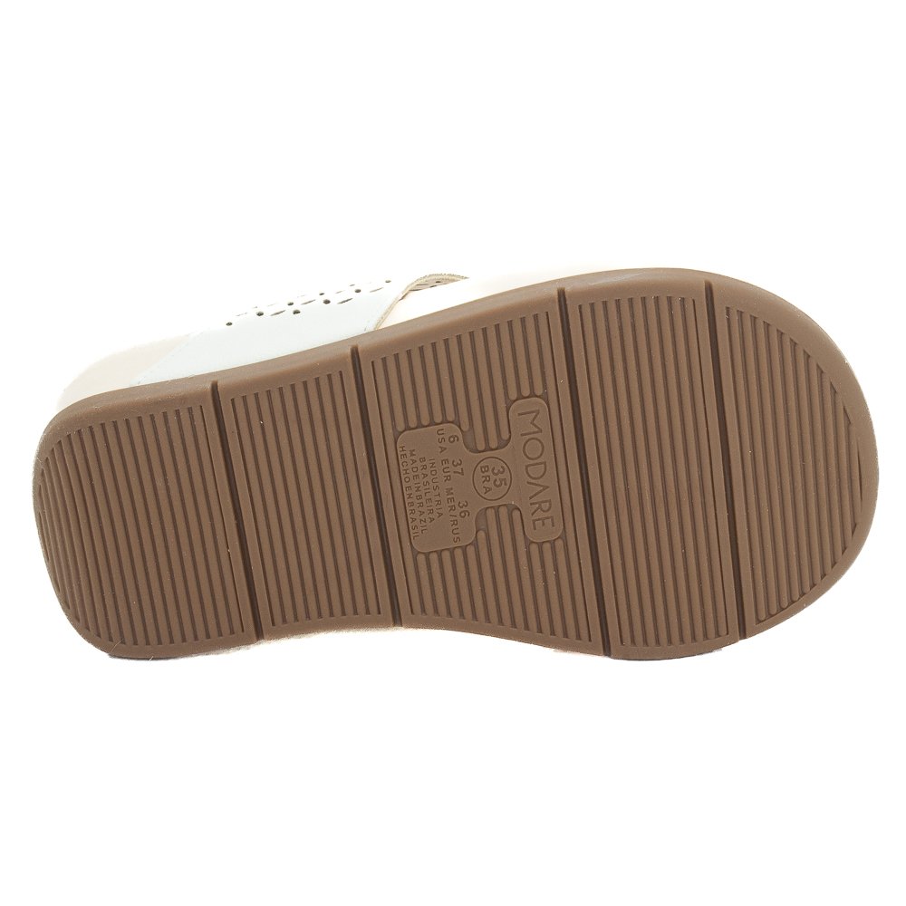 Tamanco Feminino Modare 7207.104 - Branco Branco 4