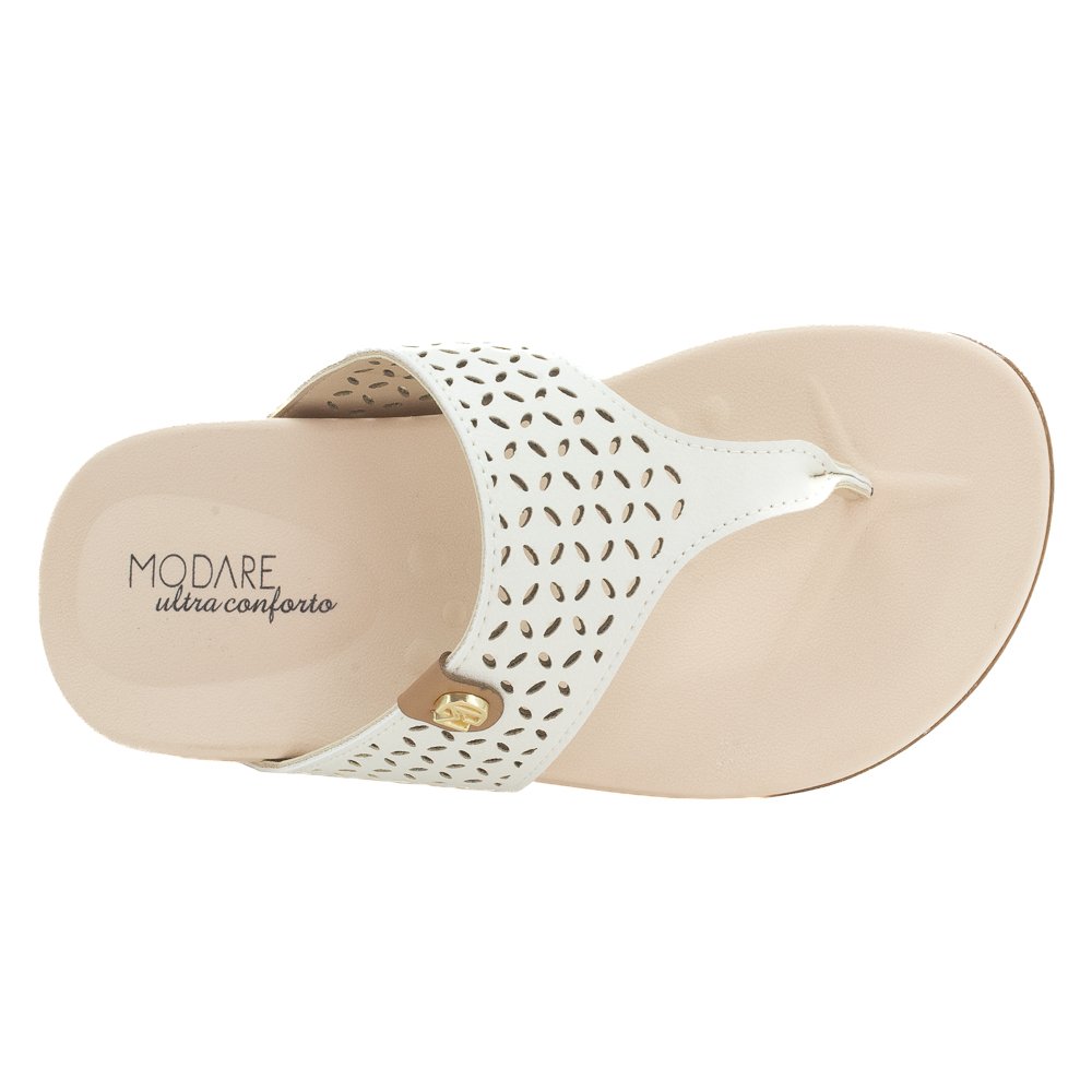 Tamanco Feminino Modare 7207.104 - Branco Branco 5