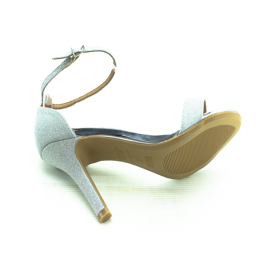 Sandália Feminina Vizzano 6249.452 - Prata Prata 4