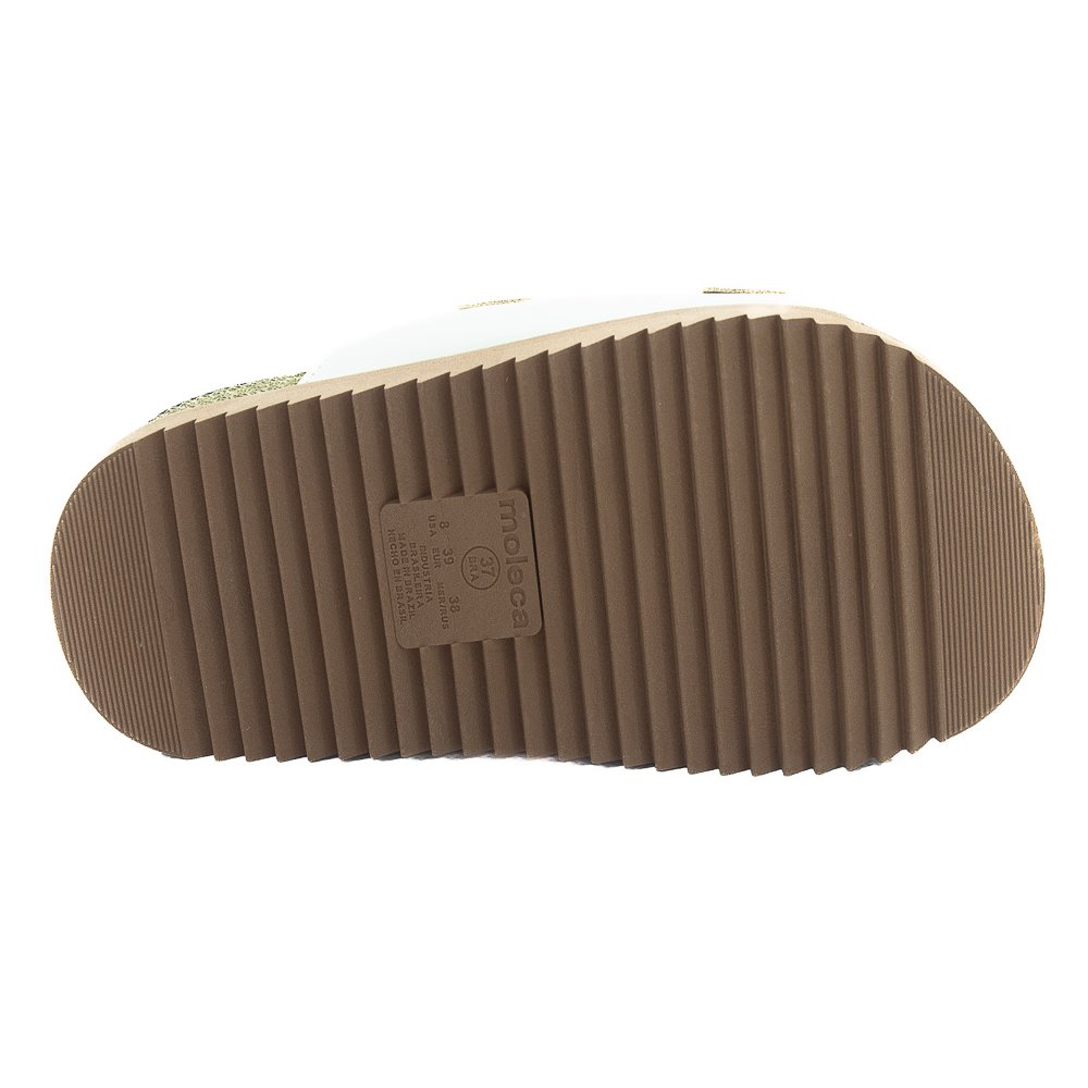 Papete Feminina Moleca 5500.203 - Branco Branco 4