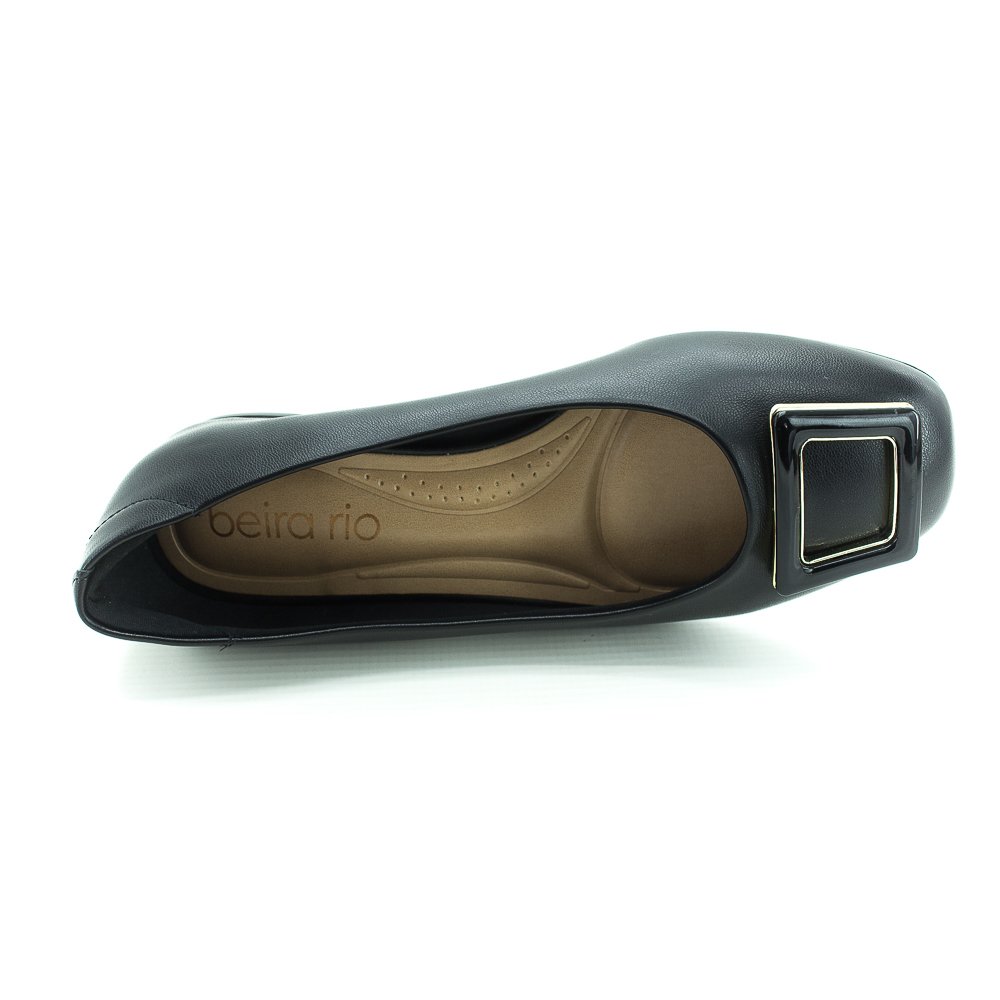 Sapatilha Feminina Beira Rio 4318.101 - Preto Preto 5