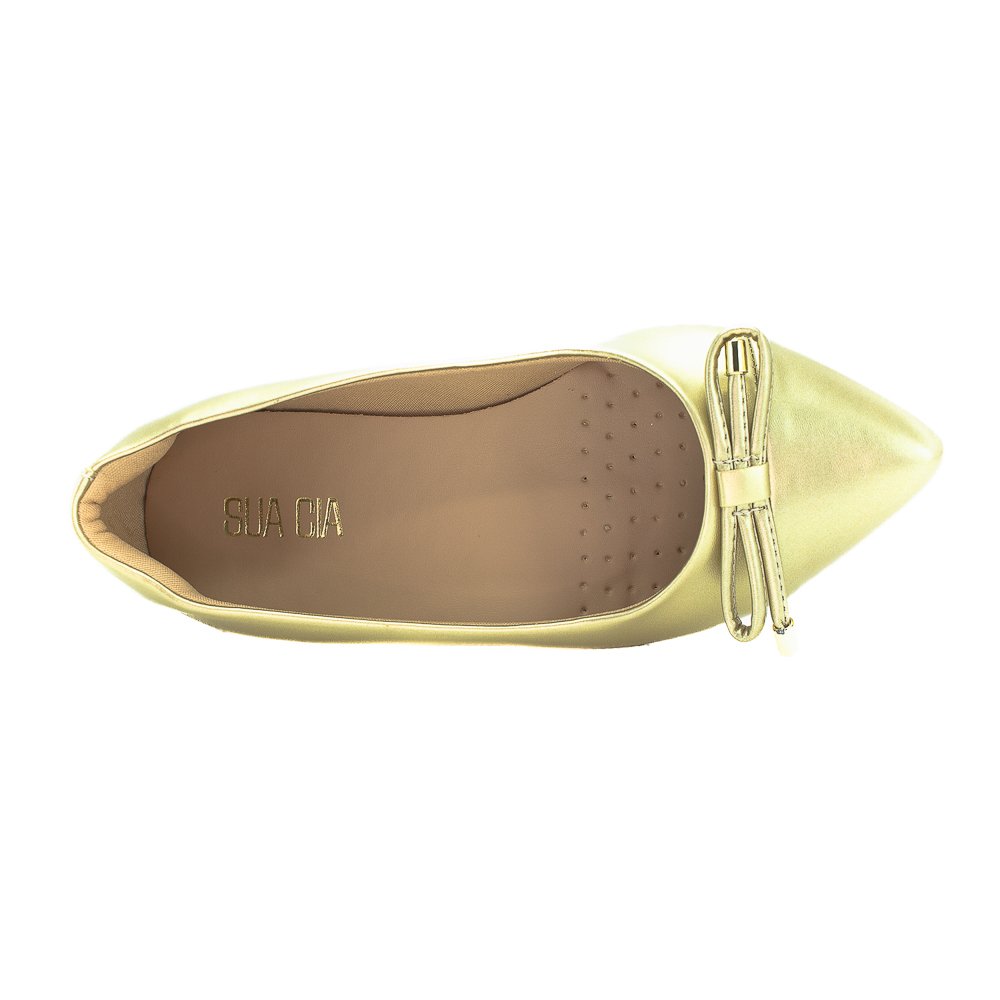 Sapatilha Feminina Sua Cia 8302.16078 - Dourado Dourado 5