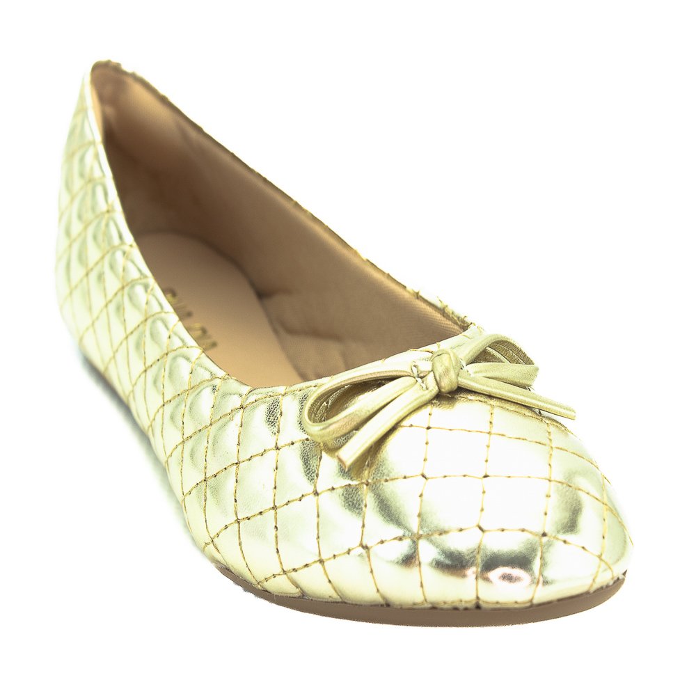 Sapatilha Feminina Sua Cia 8303.15577 - Dourado Dourado 2