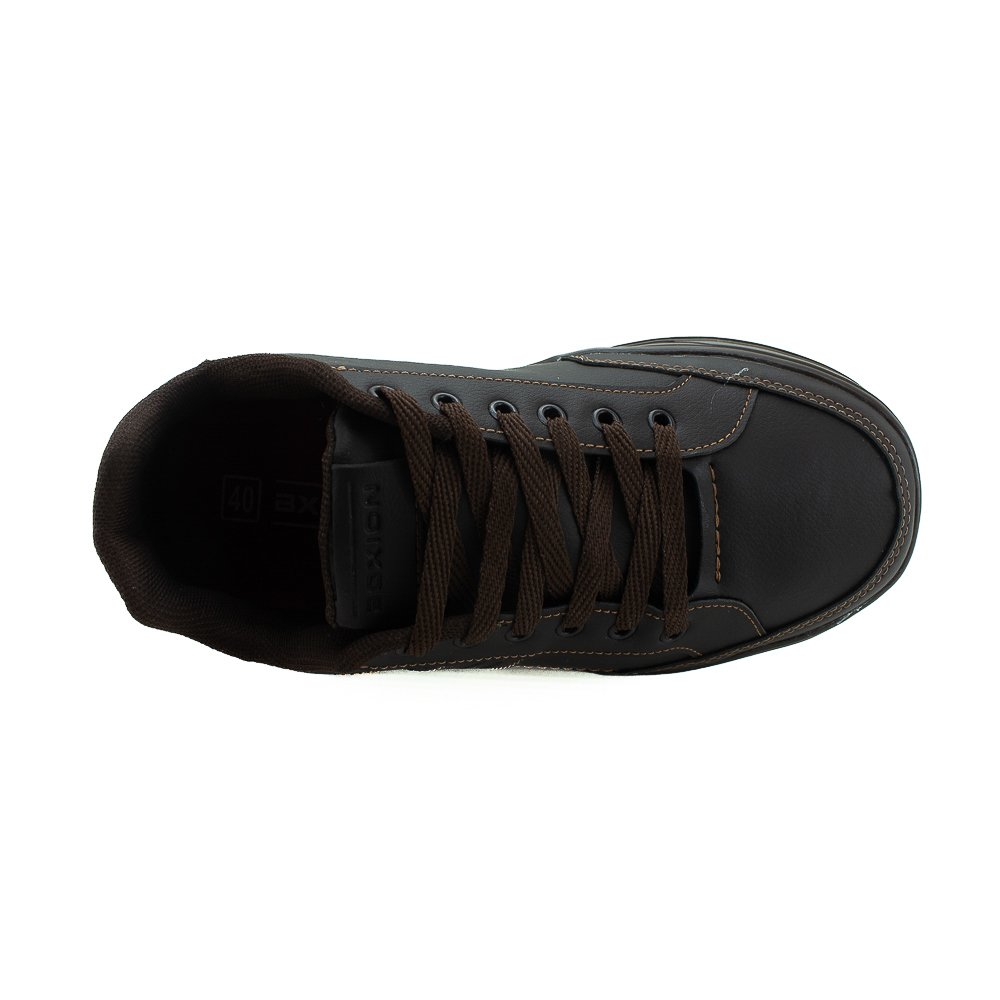 Sapatênis Masculino Boxion 3260 - Marrom Marrom 5