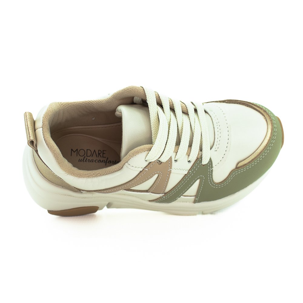 Tênis Feminino Modare 7401.102 - Branco Branco 5