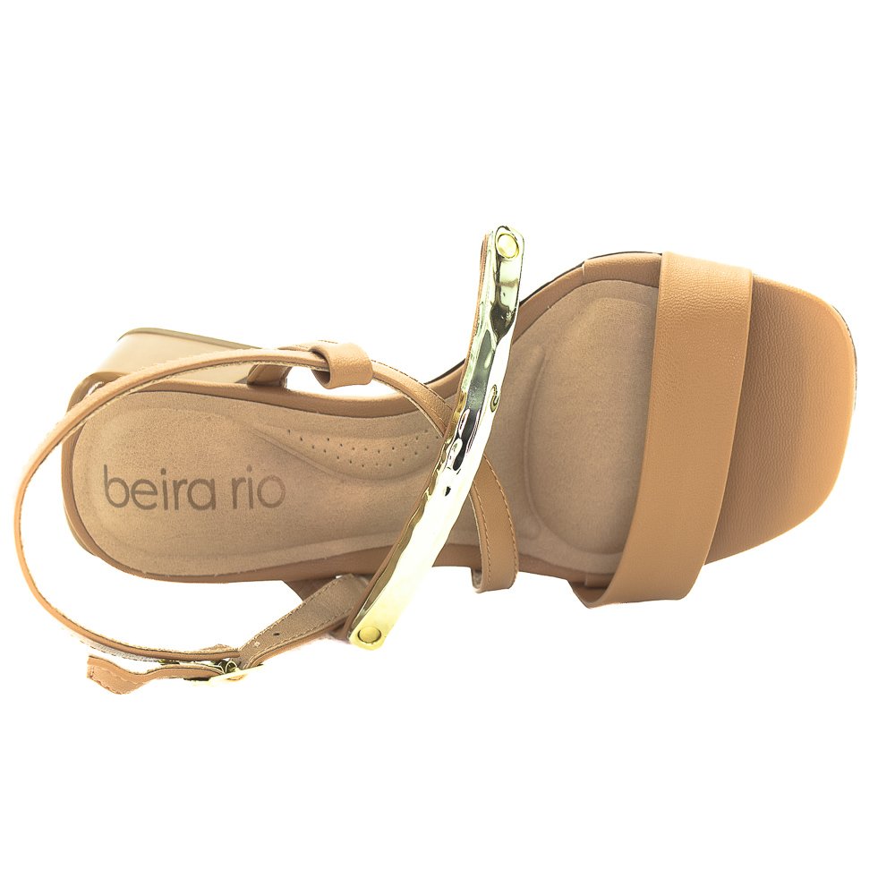 Sandália Feminina Beira Rio 8423.236 - Marrom Marrom 5