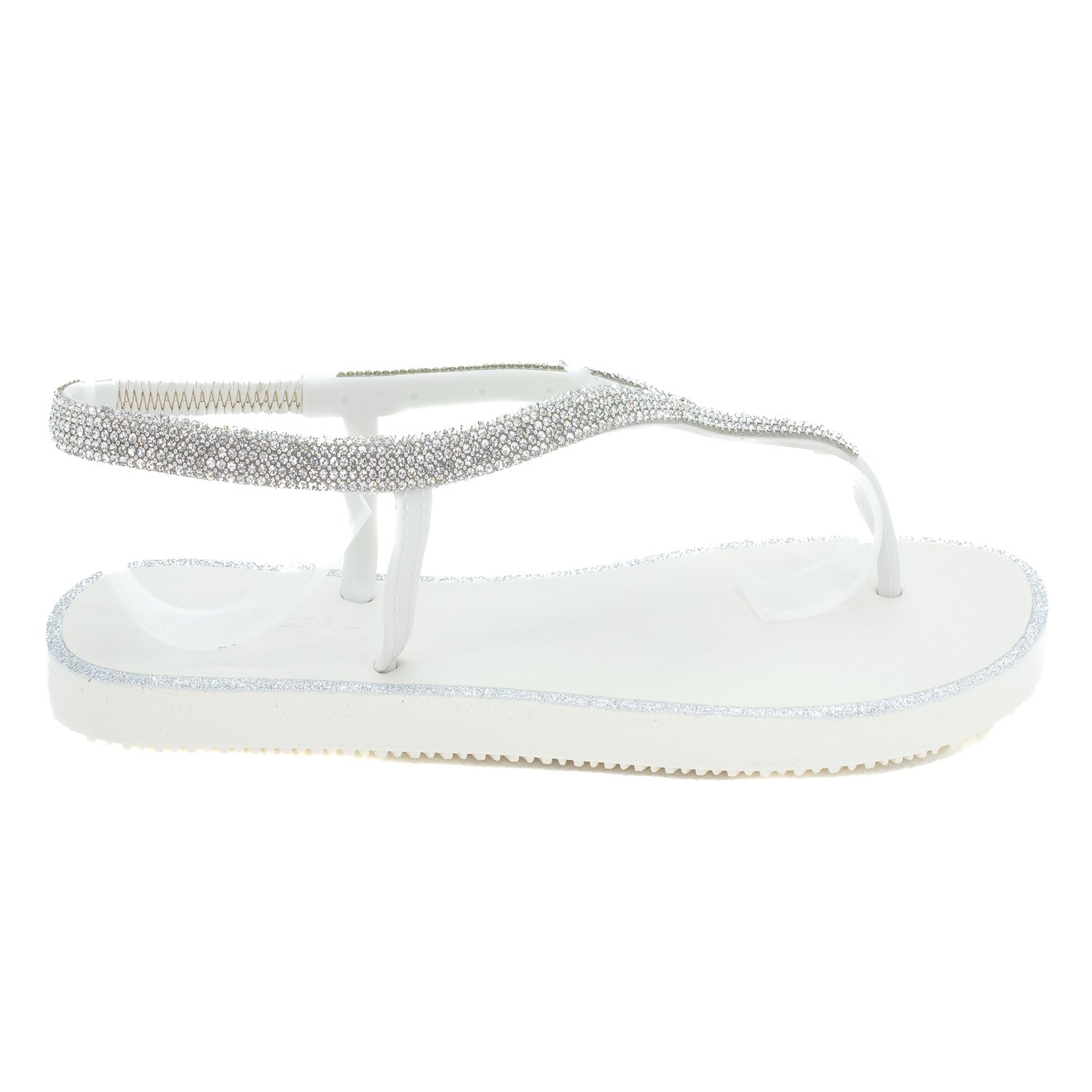 Sandália Feminina Miss Love SD-2403 - Off White