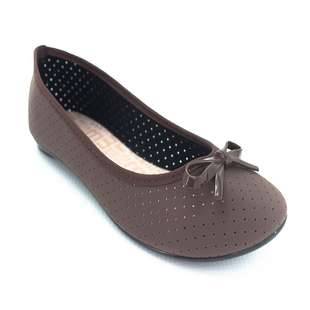 Sapatilha Feminina Moleca 5726.115 - Marrom Marrom 2