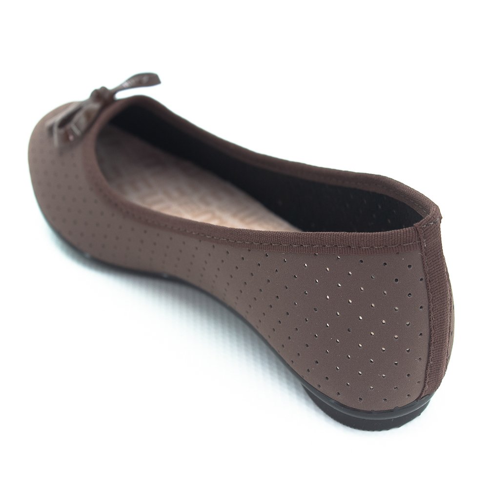 Sapatilha Feminina Moleca 5726.115 - Marrom Marrom 3