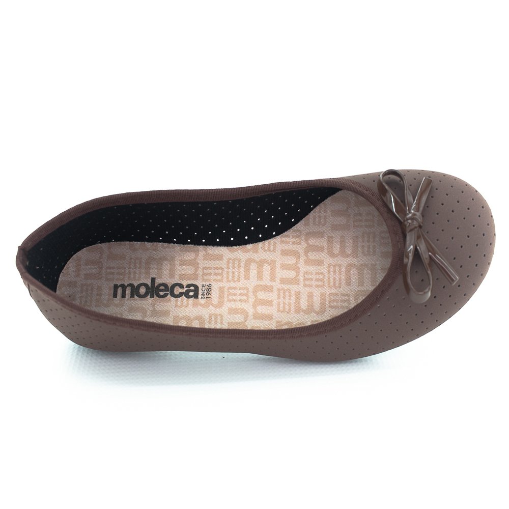 Sapatilha Feminina Moleca 5726.115 - Marrom Marrom 5