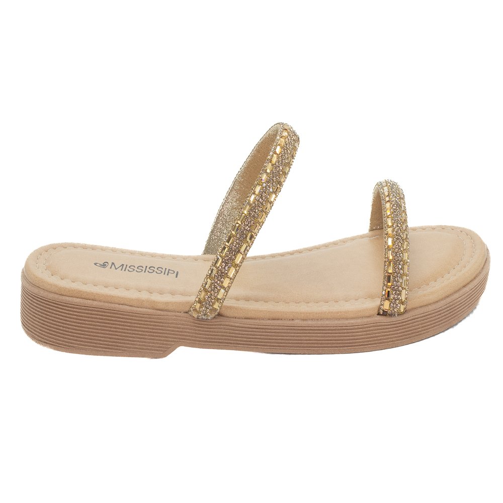 Papete Feminina Mississipi MC465 - Bronze