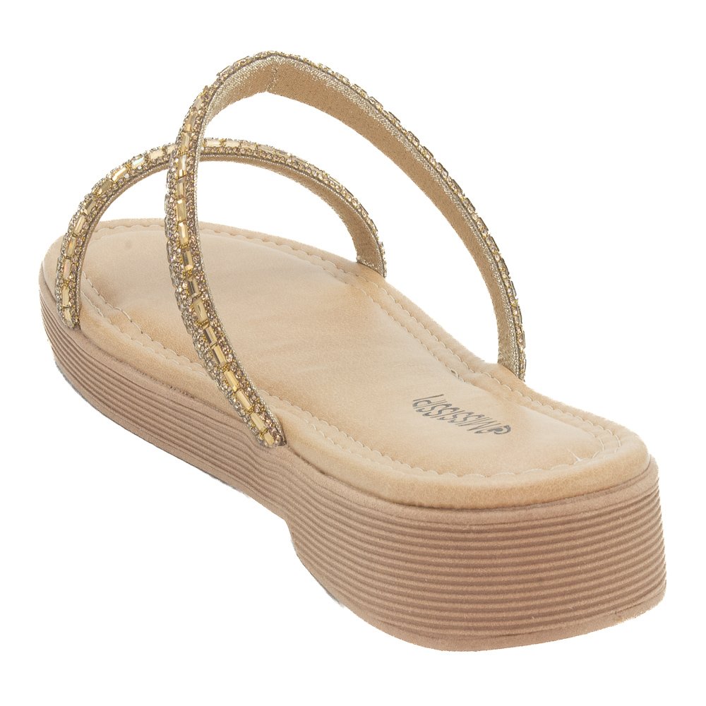 Papete Feminina Mississipi MC465 - Bronze Marrom 3