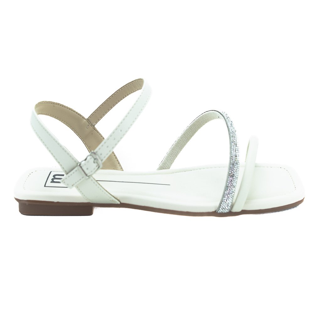 Sandália Feminina Moleca 5462.138 - Branco