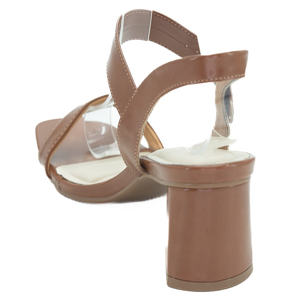 Sandália Feminina Bebecê T5260-078 - Marrom Marrom 3