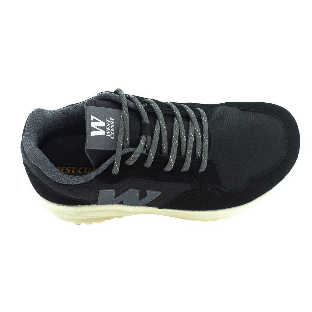 Tênis Masculino West Coast Duster - Preto Preto 5