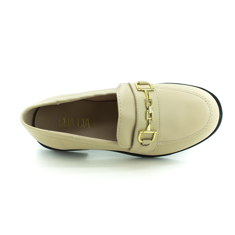Mocassim Feminino Sua Cia 8347.15361 - Bege Bege 5