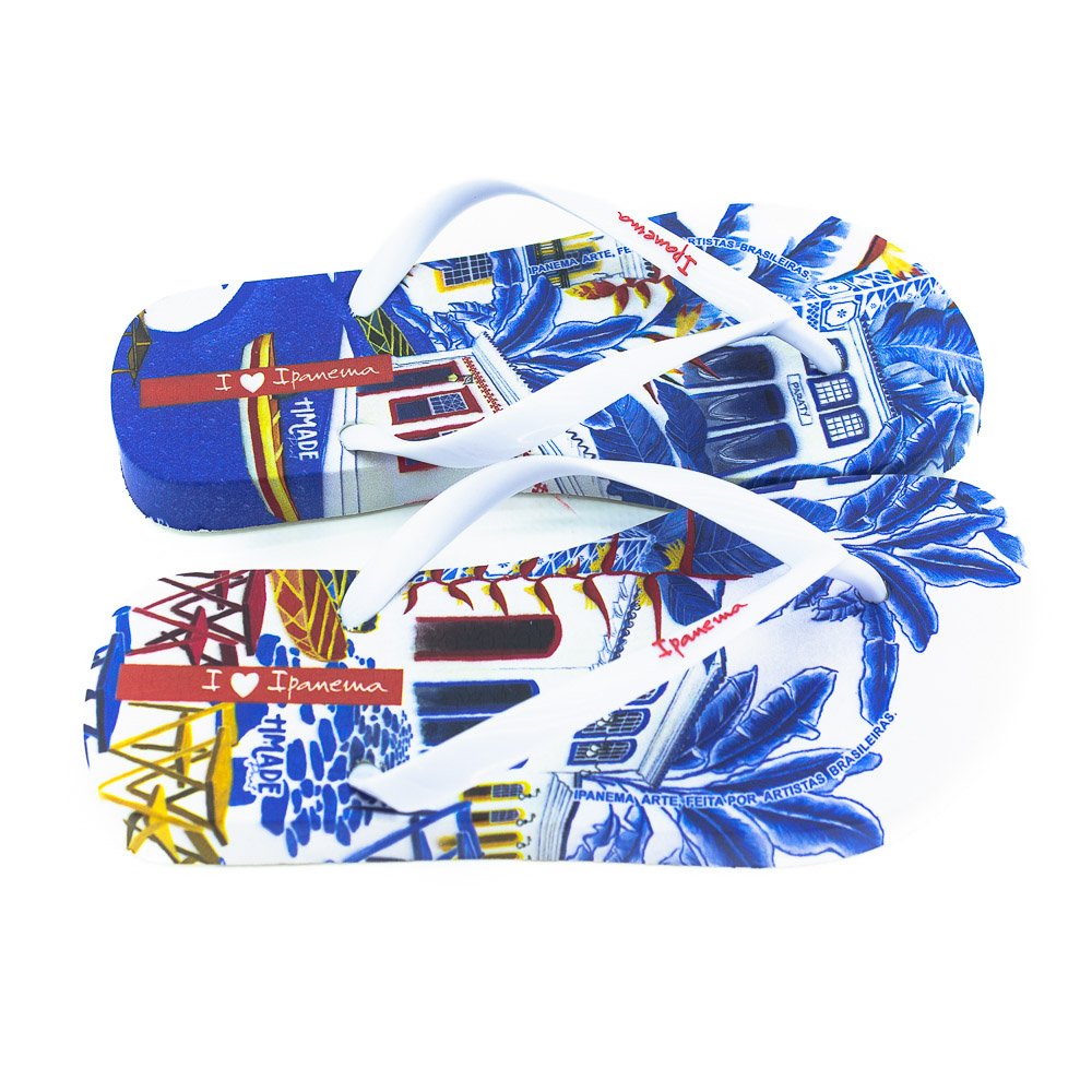 Chinelo Feminino Ipanema 27357bn163 - Branco Branco 2