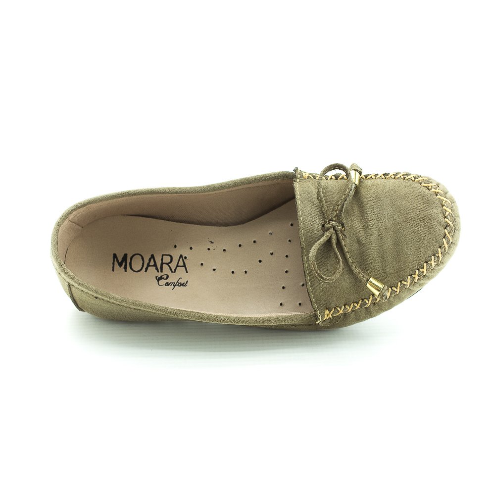 Mocassim Feminino Moara V80.29 - Verde Verde 5