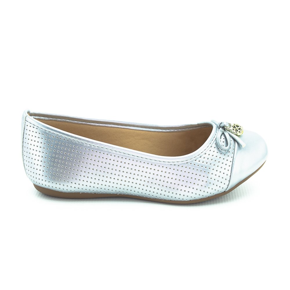 Sapatilha Feminina Sua Cia 8303.15838 - Prata