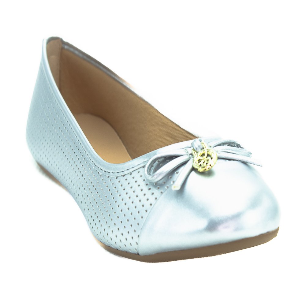 Sapatilha Feminina Sua Cia 8303.15838 - Prata Prata 2