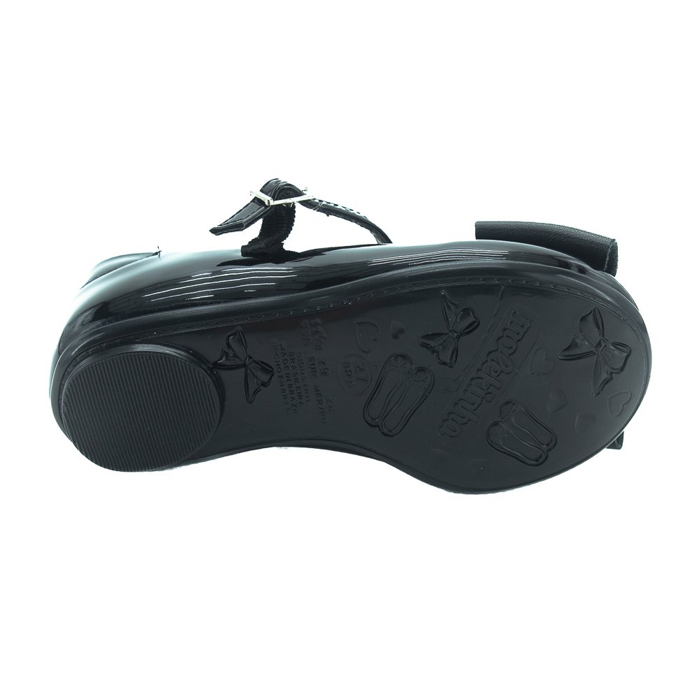 Sapatilha Infantil Menina Molekinha 2083.1134 - Preto Preto 4