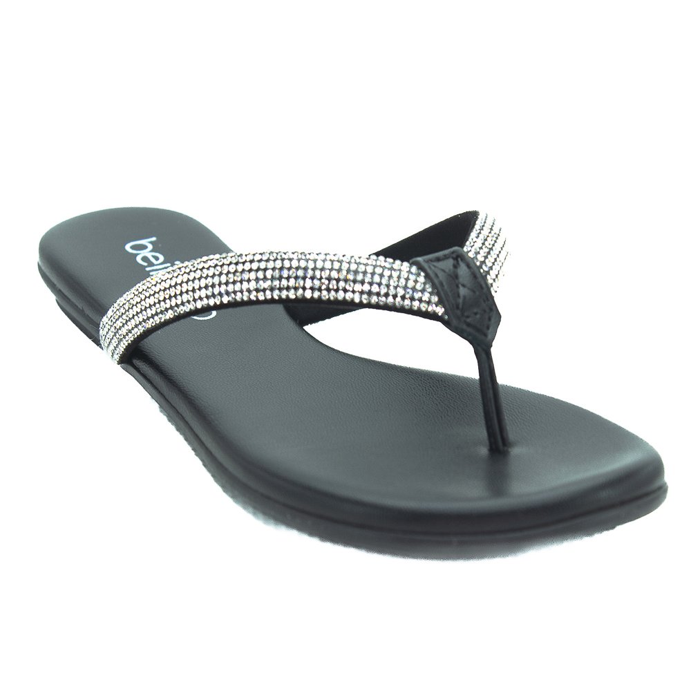 Rasteira Feminina Beira Rio 8384.766 - Preto