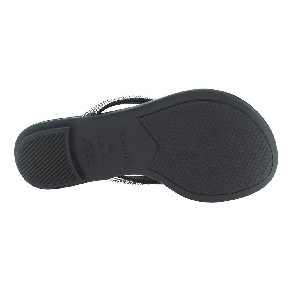 Rasteira Feminina Beira Rio 8384.766 - Preto Preto 4