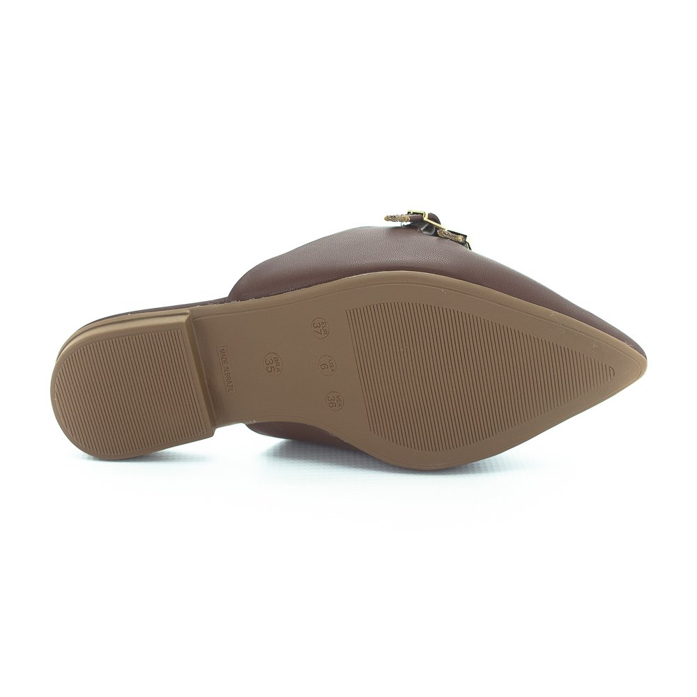 Mule Feminino Sua Cia 8189.16017 - Marrom Marrom 4