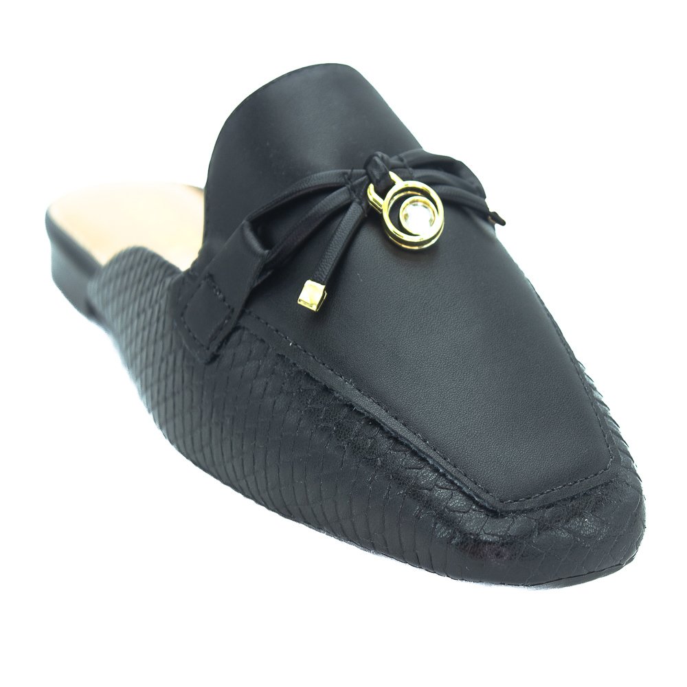 Mule Feminino Sua Cia 8214.15708 - Preto Preto 2