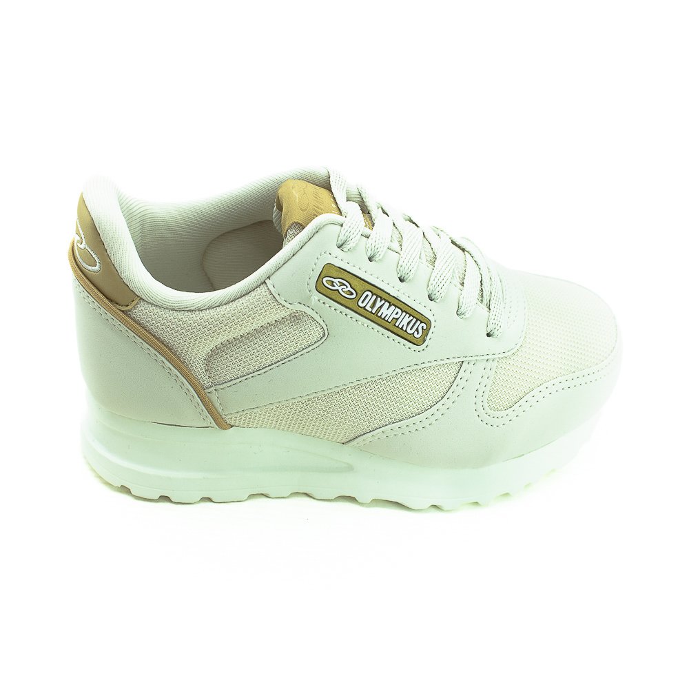 Tênis Feminino Olympikus Jogging 101 - Bege