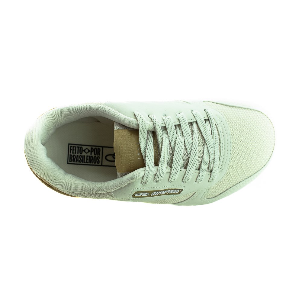Tênis Feminino Olympikus Jogging 101 - Bege Bege 5
