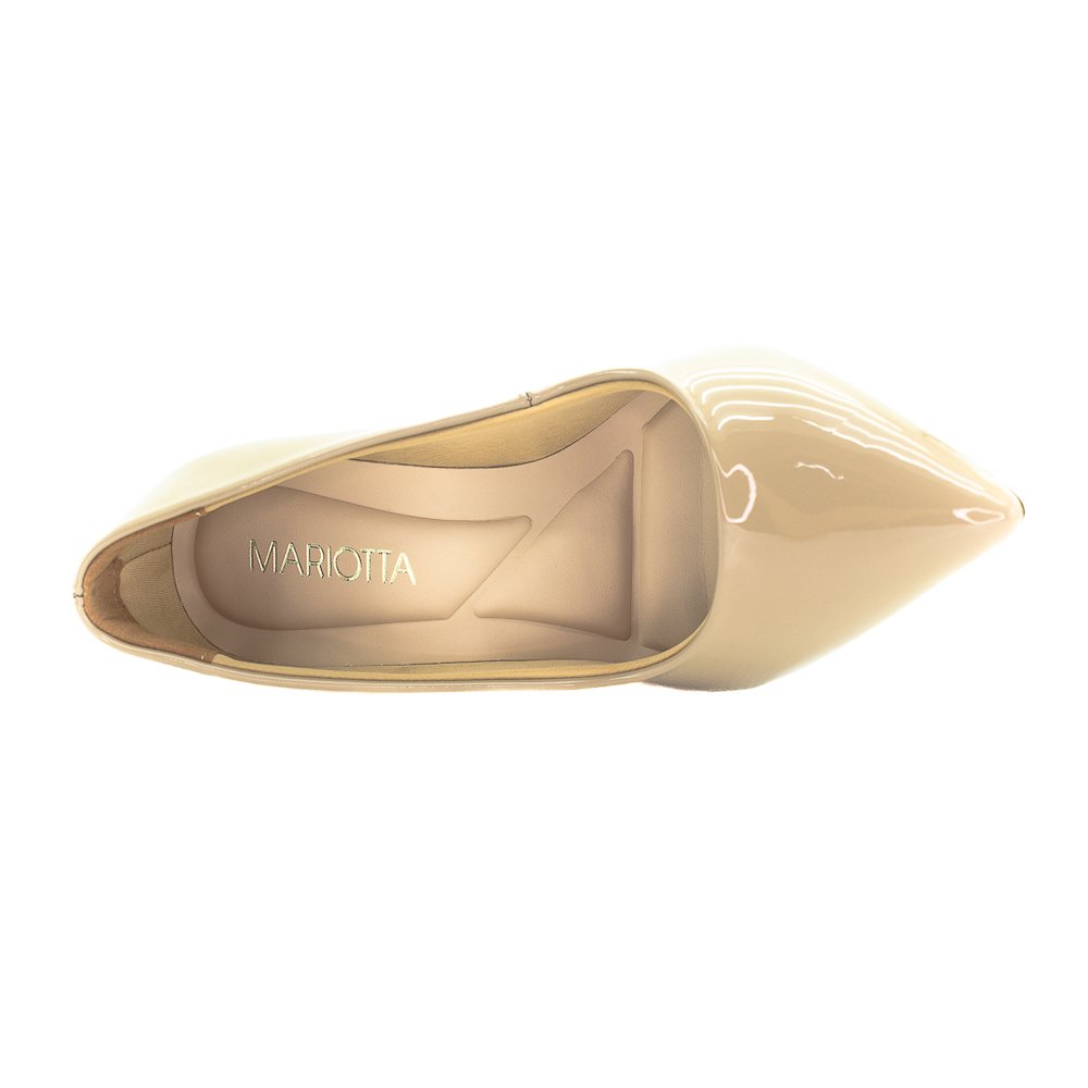 Scarpin Feminino Mariotta 19472.01 - Nude Bege 5
